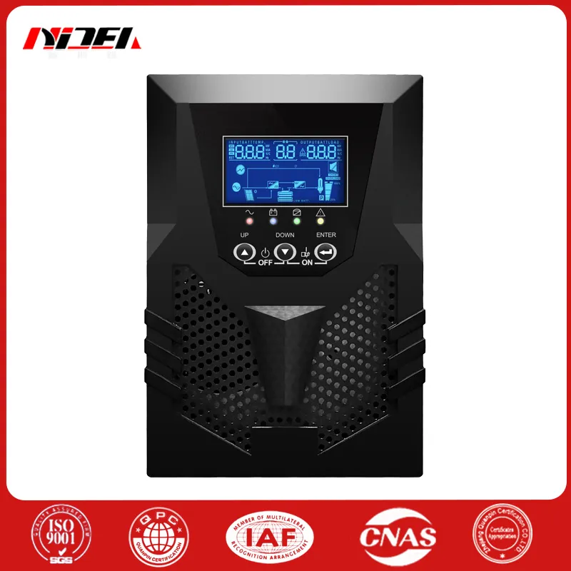 2kVA Online High-Frequency Uninterruptible Power Supply DC Sine Wave 2000va/1600W, Mh12V7ah * 4, 72V, UPS Power Supply
