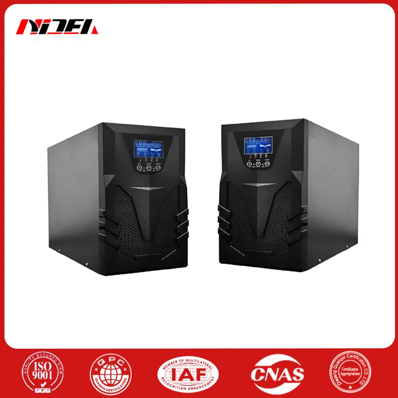 New Silu 96vups Uninterruptible Power Supply 3kVA Online 3000va/2400W Built-in Battery Enterprise Server Computer Power Outage Dedicated Rack Mounted UPS