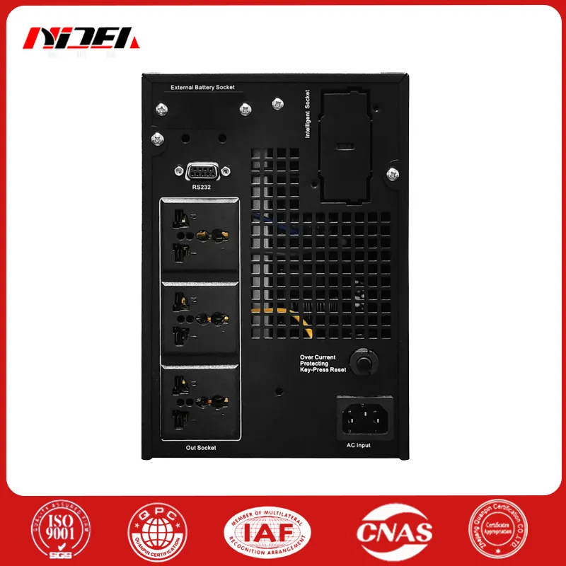 New Silu 96vups Uninterruptible Power Supply 3kVA Online 3000va/2400W Built-in Battery Enterprise Server Computer Power Outage Dedicated Rack Mounted UPS