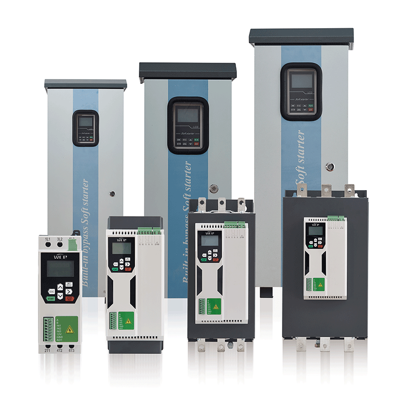 220V 3-Phase AC Intelligent Motor Drive Soft Starter Module 5.5KW/7.5KW/11KW/15KW Compatibility Triple Output 50-60HZ Soft Start
